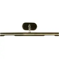 Licht-Erlebnisse PICTURE LIGHTS Metall G9 B: 29.5 cm in Messing Antik 2-flammig Jugendstil