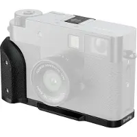 SmallRig 5332 L-förmige Montageplatte mit Silikongriff für FUJIFILM X halb, schwarz