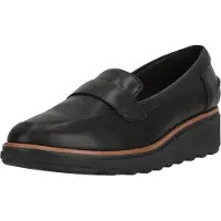 Clarks Shoes Slipper Sharon Gracie mit extra Stoßdämpfung für ultimativen Komfort 1273 Black Soft 39