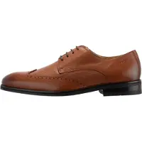 JOOP! Schnürschuh JOOP "pero 1.0 kleitos brogue lace up yb4", Herren, Gr. 43, Rindsleder, braun (cognac), Schuhe Schnürschuh, Topseller