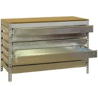 Simonwork (bancos De Trabajo) Bt5 6box Metallregal 842x1510x760 Mm