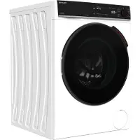 Sharp ES-WNFB214CWDA-DE Waschmaschine (12 kg, EEK A-20%, 1400 U/min.), (WiFi, Inverter Motor, Dampf, AquaStop), Weiß