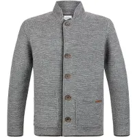 Stockerpoint Trachtenstrickjacke Nicolo in hellgrau | Gr.: 50