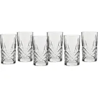 Echtwerk EW-TG-2807 Longdrink Gläser Set 6-TEILIG ca. 350ml