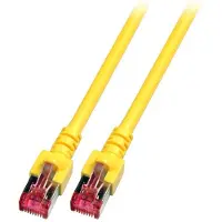 EFB Elektronik EFB K5511.50 RJ45 Patchkabel Cat.6 S/FTP LSZH gelb 50m K551150