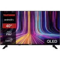 Telefunken QF40AO750S QLED TV 40 Zoll Fernseher Full HD Android TV HDR Smart TV, Triple-Tuner (2026)