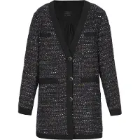 Dreimaster Women Blazer in purple multicolor | Gr.: XXL
