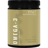 TNT Omega-3 Fischöl in natürlicher Triglycerid-Form. 1000 Kapseln ohne Geschmack