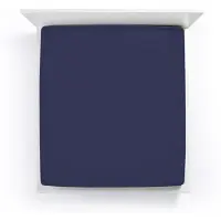 Bella Donna Topper Spannbetttuch La Piccola 100x200 cm | marine - blau