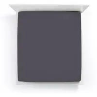 Bella Donna Topper Spannbetttuch La Piccola 100x200 cm | anthrazit - grau