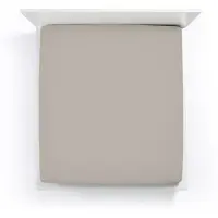 Bella Donna Topper Spannbetttuch La Piccola 90x200 cm | platin - grau
