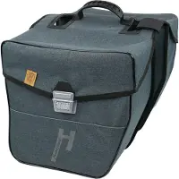 Haberland Doppeltasche eMotion 4nature anthrazit, 31x31x16cm, 31ltr