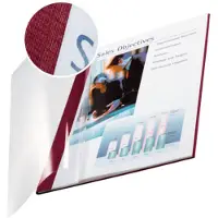 Leitz impressBIND Mappen Soft Cover A4 10 Stk. - 10,5 mm, bordeaux
