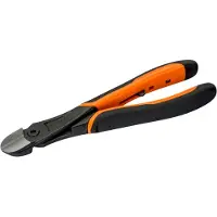Bahco Hochleistungs-seitenschneider Mit Selbstöffnendem Zwei-komponenten-griff Und Phosphat-finish 140 Mm
