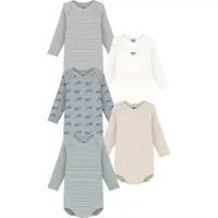 Petit Bateau Bodies LOT BODIES X5 kind