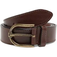 Mustang Gürtel Leather Belt W100 Dark Brown