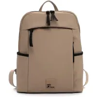 Suri Frey Rucksack mit Laptopfach SFY Shiny Cityrucksack Sand taupe