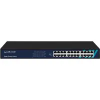 Lanview LVN-1UMOUNT-24PORT-1G, Unmanaged, Gigabit Ethernet (10/100/1000), Vollduplex