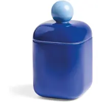 &k amsterdam &klevering - Orb Aufbewahrungsdose, medium, blau