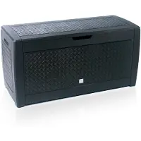 Prosperplast Prosper Plast mbm310-s433 119 x 48 x 60 cm Boxe MATUBA Garten-Container - Anthrazit (6er Set)