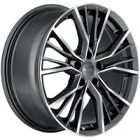 Mak 17 Zoll Alufelge union 17"x7.5" 5x112 PCD ET30 66.4mm Felge Antraciet