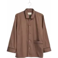 HAY Pyjamashirt Outline Damen Milk Chocolate-XS / S