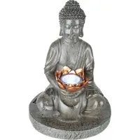 Globo Lighting Globo Solarleuchte Kunststoff Grau, 1xLED; 33144