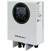 Qoltec Wechselrichter Solar-Warmwasserbereiter ECO Solar Boost | MPPT | BYPASS | LCD | 3 kW/4 kW | WLAN
