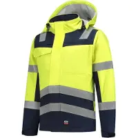 Tricorp 403011FluoryellowInk5XL Softshell Multinorm Bicolor