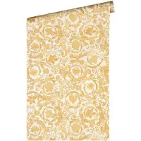 Versace Vliestapete "Wallpaper 5 Floral" abstrakt gemustert leicht glänzend leicht strukturiert Designertapete Tapeten Wohnzimmer Schlafzimmer Küche Flur Design Optik