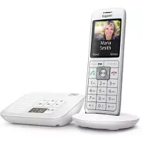 Gigaset CL660A, Analoges Telefon, Kabelloses Mobilteil, Freisprecheinrichtung, 400 Eintragungen, Anrufer-Identifikation, Grau