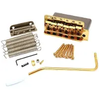Fender 6-Saitensattel American Vintage Serie Stratocaster Tremolo-Baugruppe (Gold)