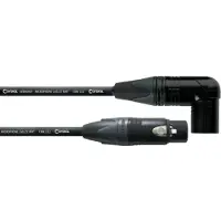 Cordial CPM 0,5 FMR - 1x XLR female 3 pol, 1x XLR male 3 pol, 0,50m
