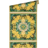 Versace Vliestapete "Wallpaper 5 Design" abstrakt gemustert leicht glänzend leicht strukturiert Dschungel auffallende Fliesen-Tapete Tapeten Wohnzimmer Schlafzimmer