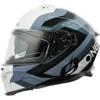 O'Neal Challenger EXO V.25 Matt Schwarz Grau Weiß Integralhelm Größe XL