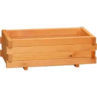 Promadino Pflanzkübel "Empoli" mit Pflanzfolie, BxTxH: 59x29x20,5 cm