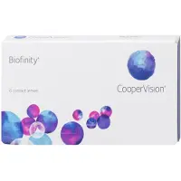 CooperVision (6er Packung) Monatslinsen (-0.25 dpt & BC 8.6) für trockenere Augen