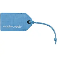 Eagle creek - Reflective Luggage Tag blau