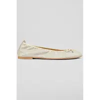 Lk bennett Fl Trilly Round Toe Gold Größe: 35 | Ballerinas Outlet | Damen | Gelb
