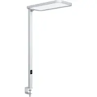 DOTLUX LED Tischklemmleuchte STUDIOButler Table, 80 W, 8800 lm, 4000 K, direkt/indirekt leuchtend, stufenlos dimmbar, Klemmweite 60 mm, Aluminium