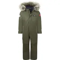 TROLLKIDS Schneeoverall "KIDS KIRKENES SNOWSUIT" mit abnehmbarer und verstellbarer Kapuze, wasserdicht, atmungsaktiv