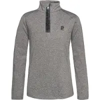 Protest Skipullover Rewillowy Jr 1/4 Zip Active Jungen Dark Grey-Größe 116