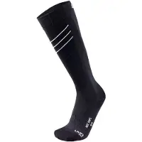 UYN Skisocken Race Shape Damen Black White-Schuhgröße 39 - 40