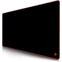 Titanwolf Gaming Mauspad, XXXL Speed Mousepad 1200 x 600 mm, Geschwindigkeit & Präzision, Symbol Red