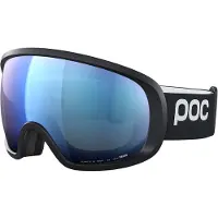 POC Skibrille Fovea Wide Fit Uranium Black/Partly Sunny Blue