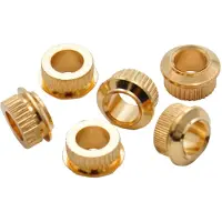 Göldo MB05G Adapterhülsen für Gitarrenmechaniken 6,3 mm Gold - Mechanik