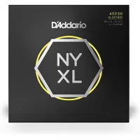 D'addario And Co D’Addario NYXL45130MS - NYXL Bass Nickel Wound, Multi Scale 5-String 45-130 - Saiten E-Bass
