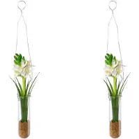 Creativ Green Kunstblume "Hyacinthe in Hängevase"