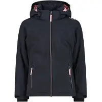 CMP KID G Ski Jacket Snaps Hood antracite-pink (27UU) 104