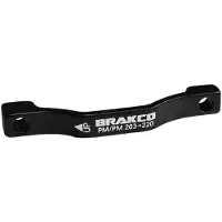 Brakco Pm 203 To Pm 220 Bremsscheibenadapter Für Fahrrad